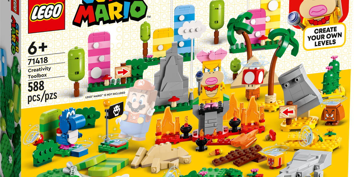 LEGO Super Mario: Caja de herramientas creativas (71418) - Game Zone
