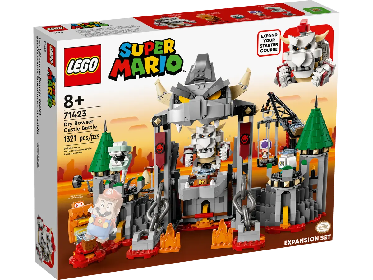 LEGO Super Mario Set de Expansion: Batalla contra Bowsitos en el castillo 71423