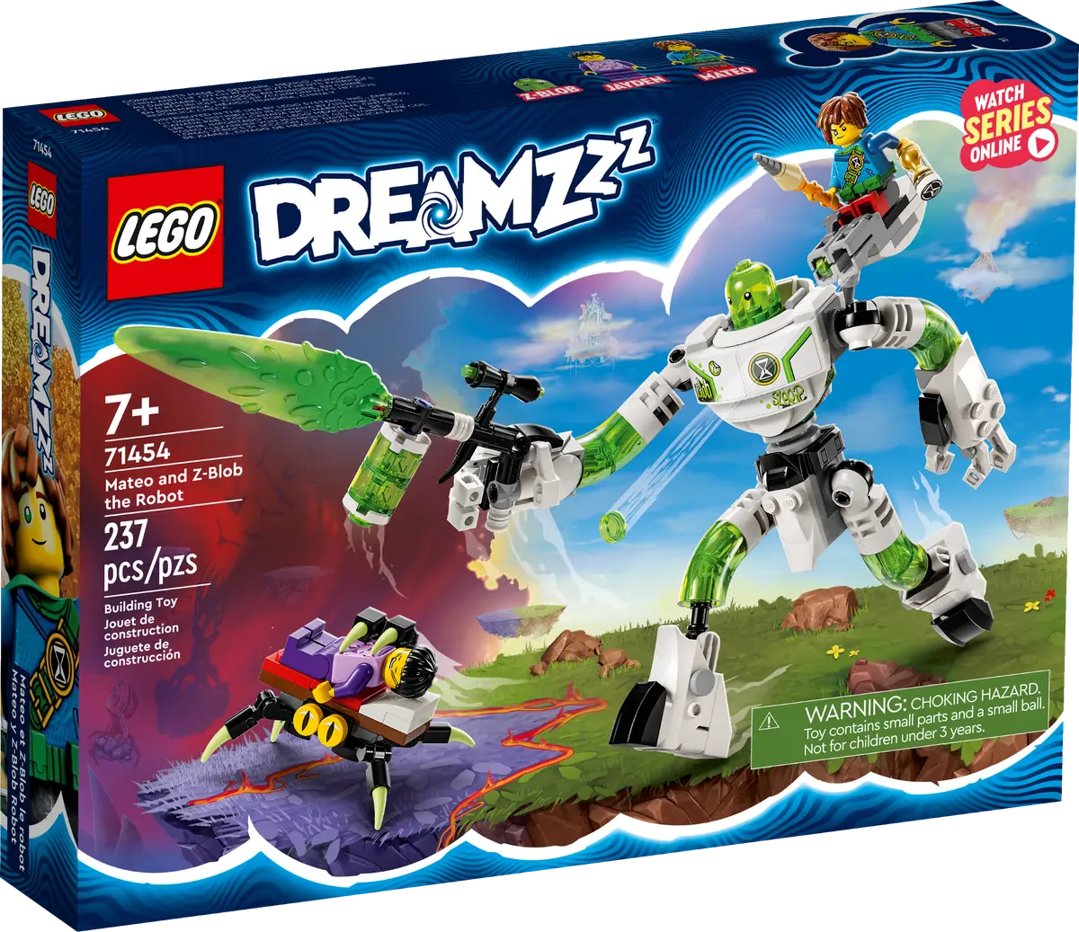 LEGO DREAMZZZ Mateo y Z Blob Robot 71454