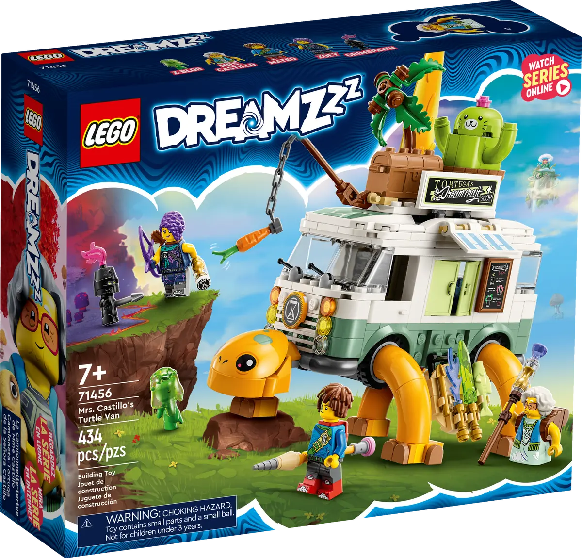 LEGO DREAMZZZ Furgoneta Tortuga de la Sra Castillo 71456