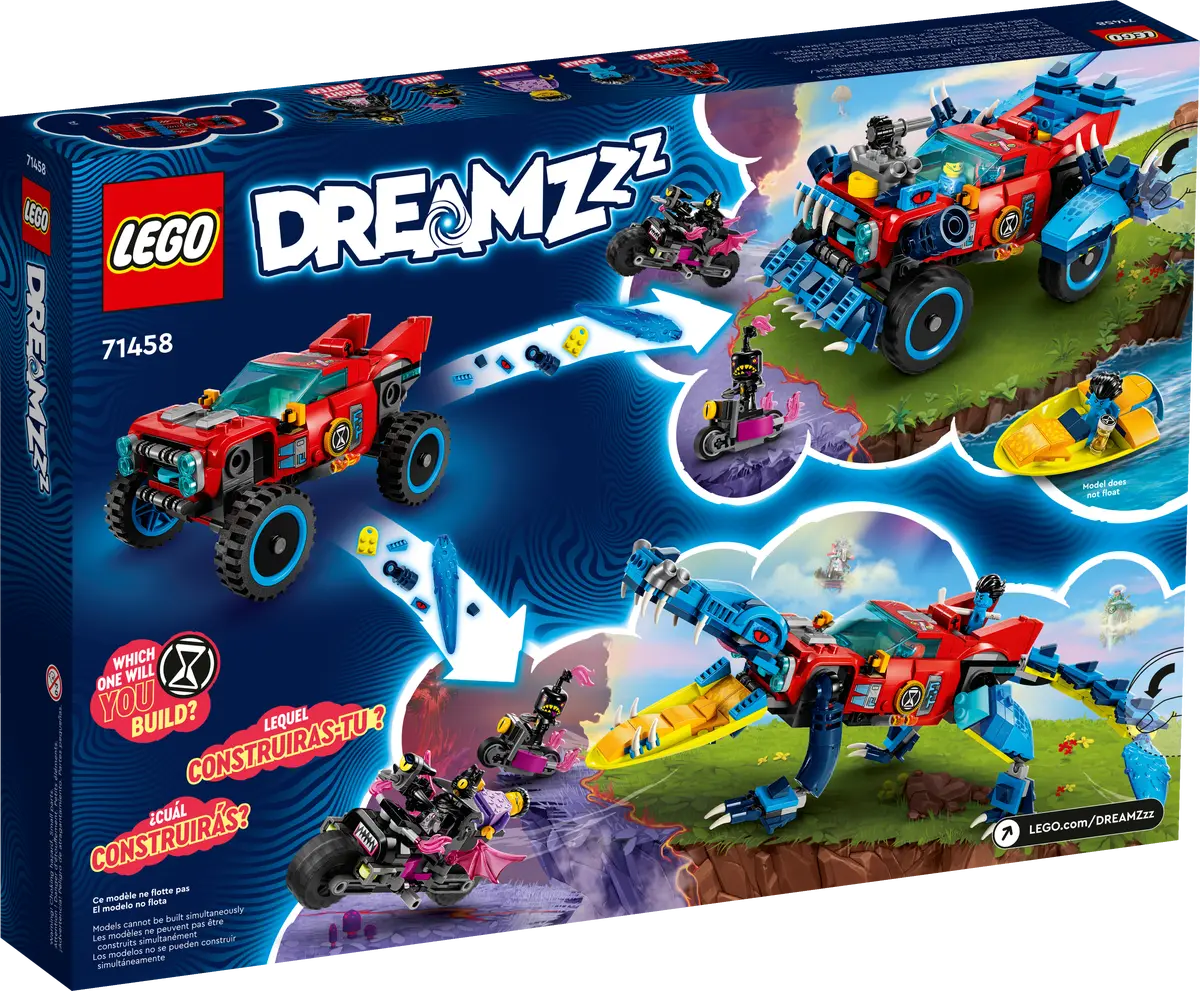 LEGO DREAMZZZ Coche Cocodrilo 71458