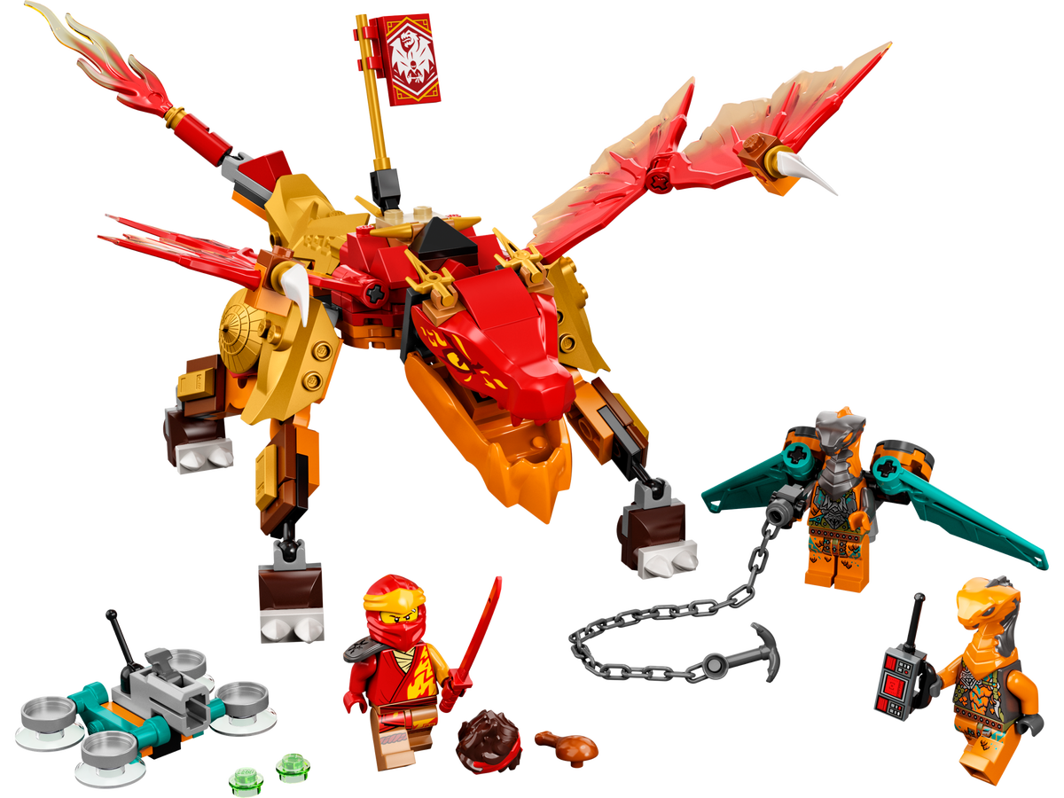 LEGO Ninjago Dragon del Fuego EVO de Kai 71762