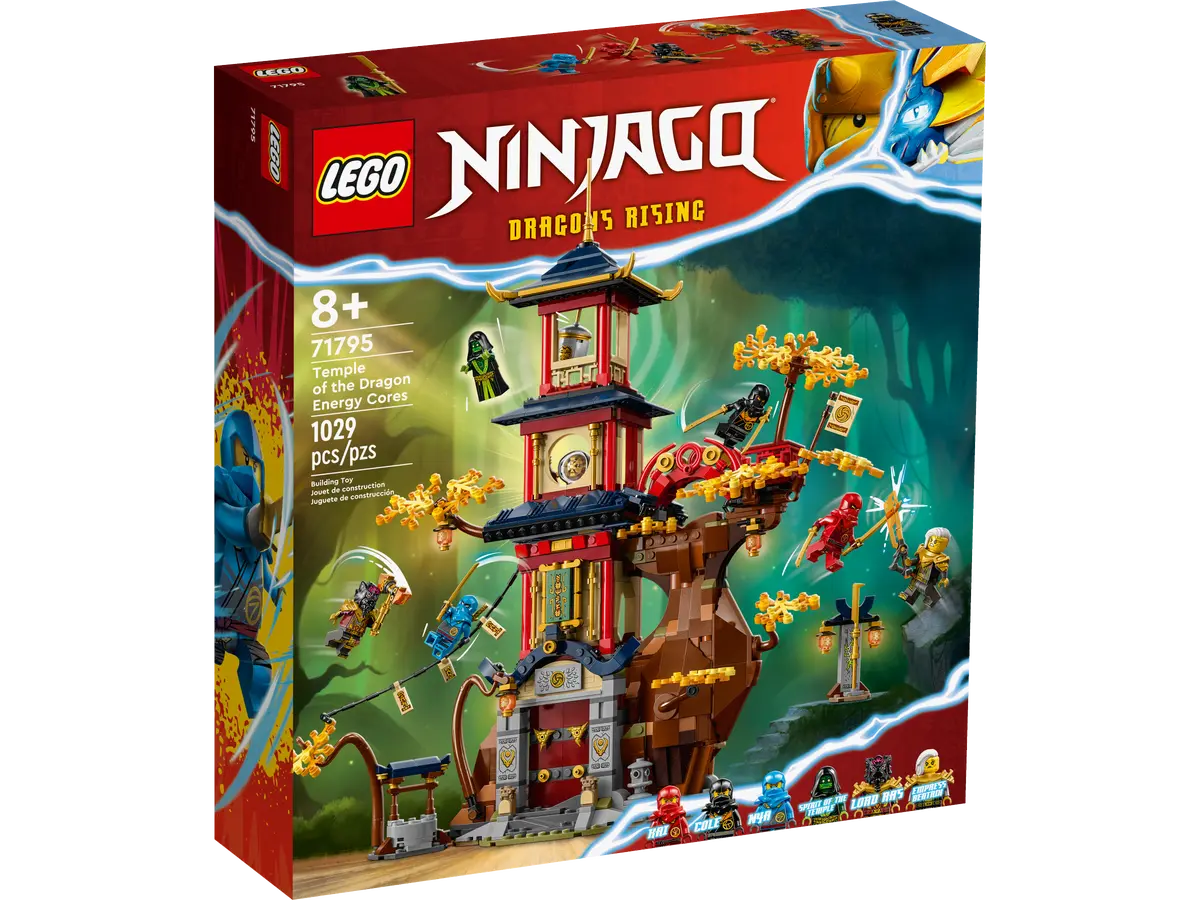 LEGO Ninjago Nucleos de Energia del Templo del Dragon 71795
