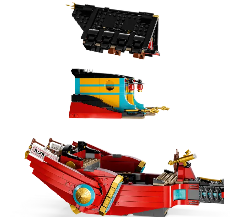 LEGO Ninjago Barco de Asalto Ninja: Carrera Contra el Tiempo 71797