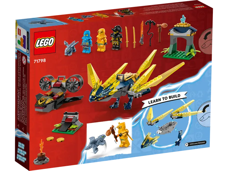 LEGO Ninjago Batalla por el Dragon Bebe de Nya y Arin 71798