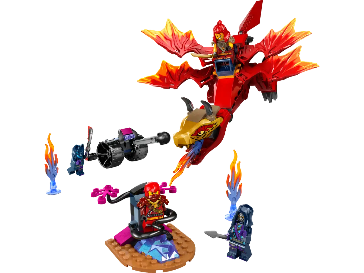 LEGO Ninjago Batalla del Dragon Fuente de Kai 71815