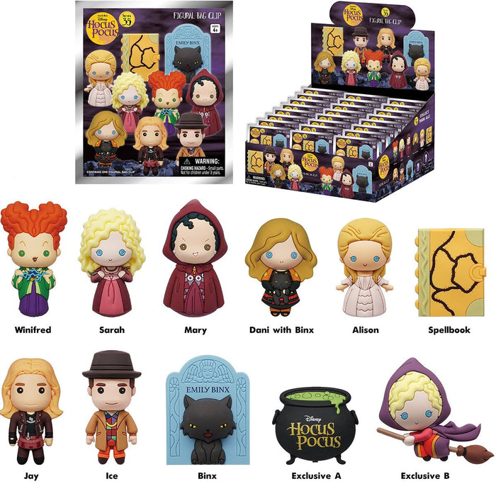Monogram Llavero 3D para Mochila: Disney - Hocus Pocus Figura Sorpresa Series 35