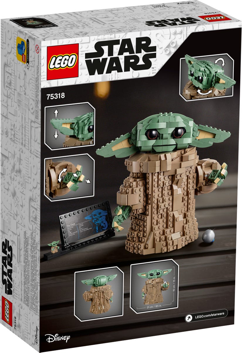 LEGO Star Wars Bebe Yoda 75318 — Distrito Max