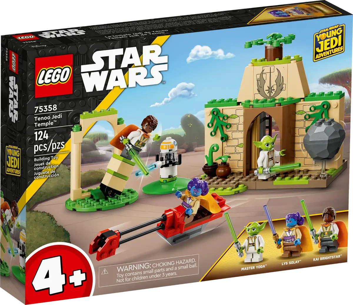 LEGO Star Wars Young Jedi Adventures: Templo Jedi de Tenoo 75358