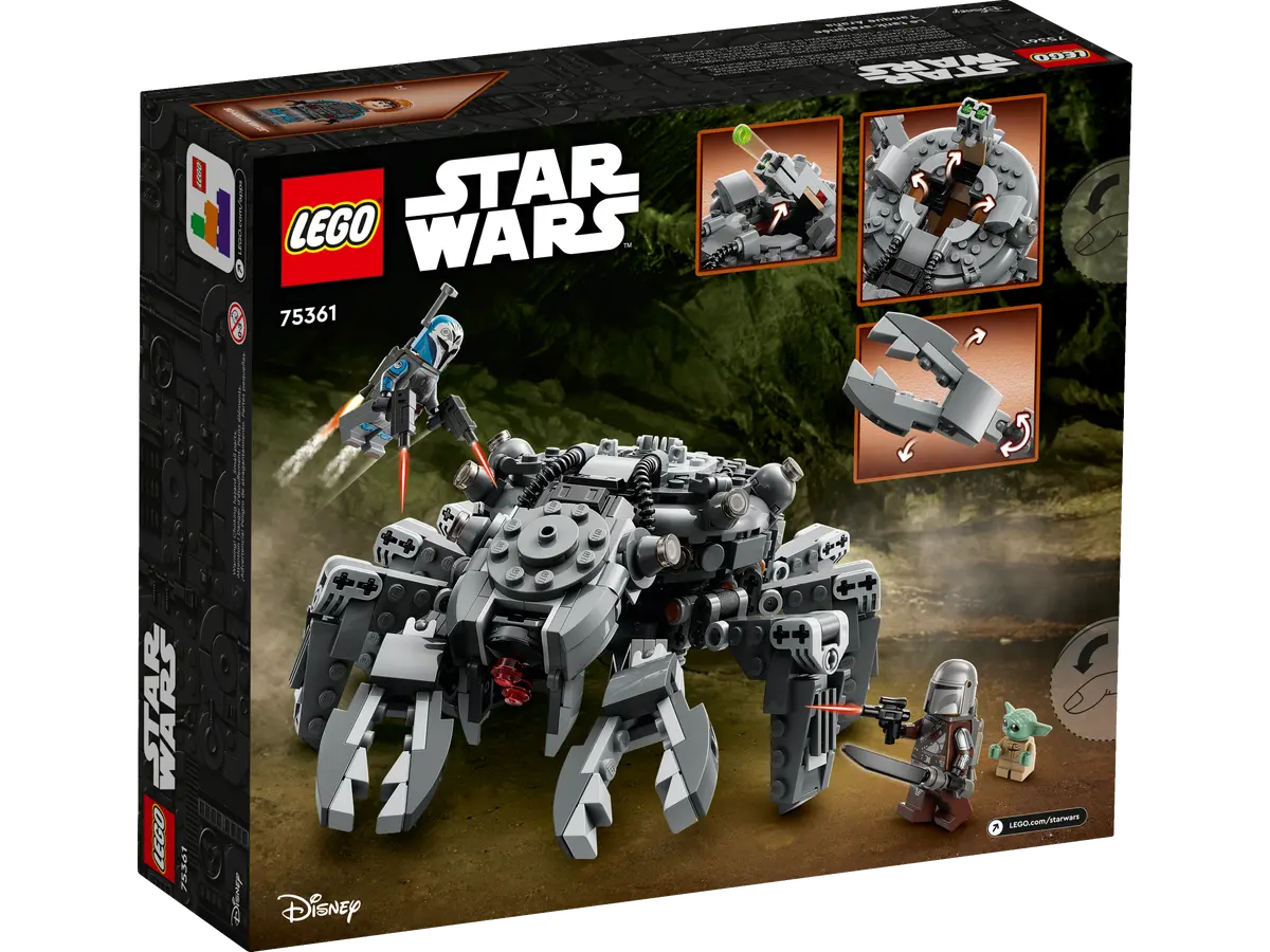 LEGO Star Wars The Mandalorian: Tanque Ara√±a 75361