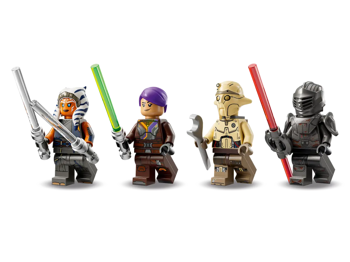 LEGO Star Wars Ahsoka Nave Jedi T-6 de Ahsoka Tano 75362