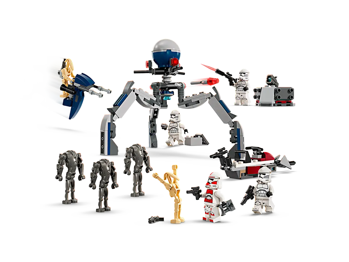 LEGO Star Wars Pack de Combate: Soldado Clon y Droide de Combate 75372