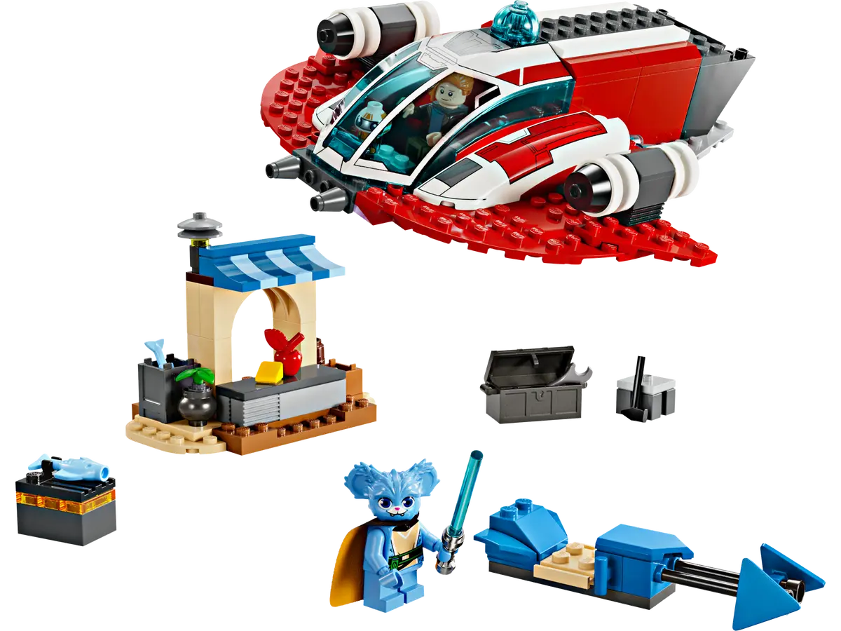 LEGO Star Wars Young Jedi Adventures The Crimson Firehawk 75384