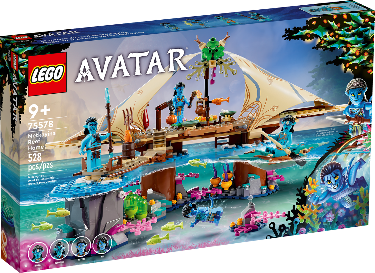 LEGO Avatar 2 Hogar en el Arrecife de los Metkayina 75578