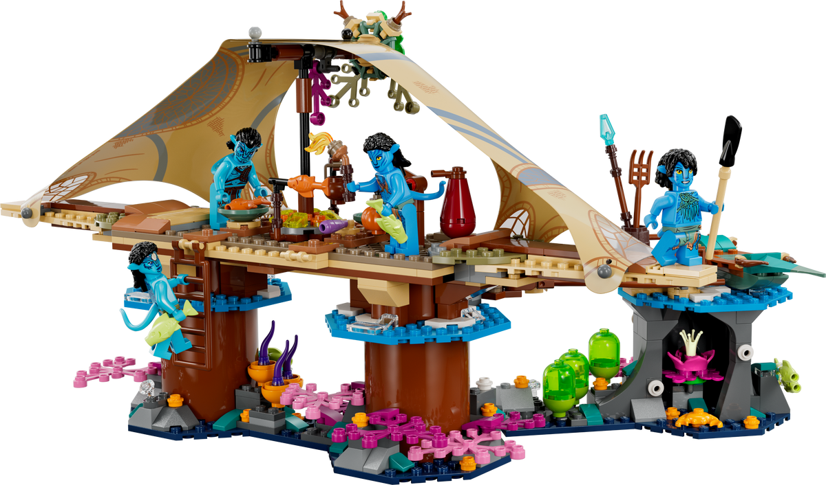 LEGO Avatar 2 Hogar en el Arrecife de los Metkayina 75578