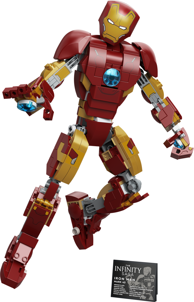 LEGO Marvel Super Heroes Infinity Saga Figura de Iron Man 76206