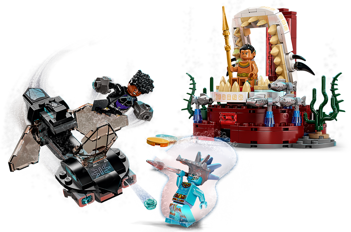 LEGO Super Heroes Marvel Sala del Trono del Rey Namor 76213