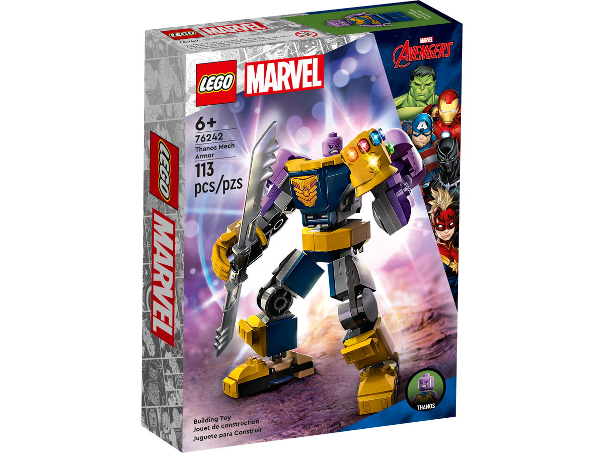 LEGO Super Heroes Marvel Armadura Robotica de Thanos 76242