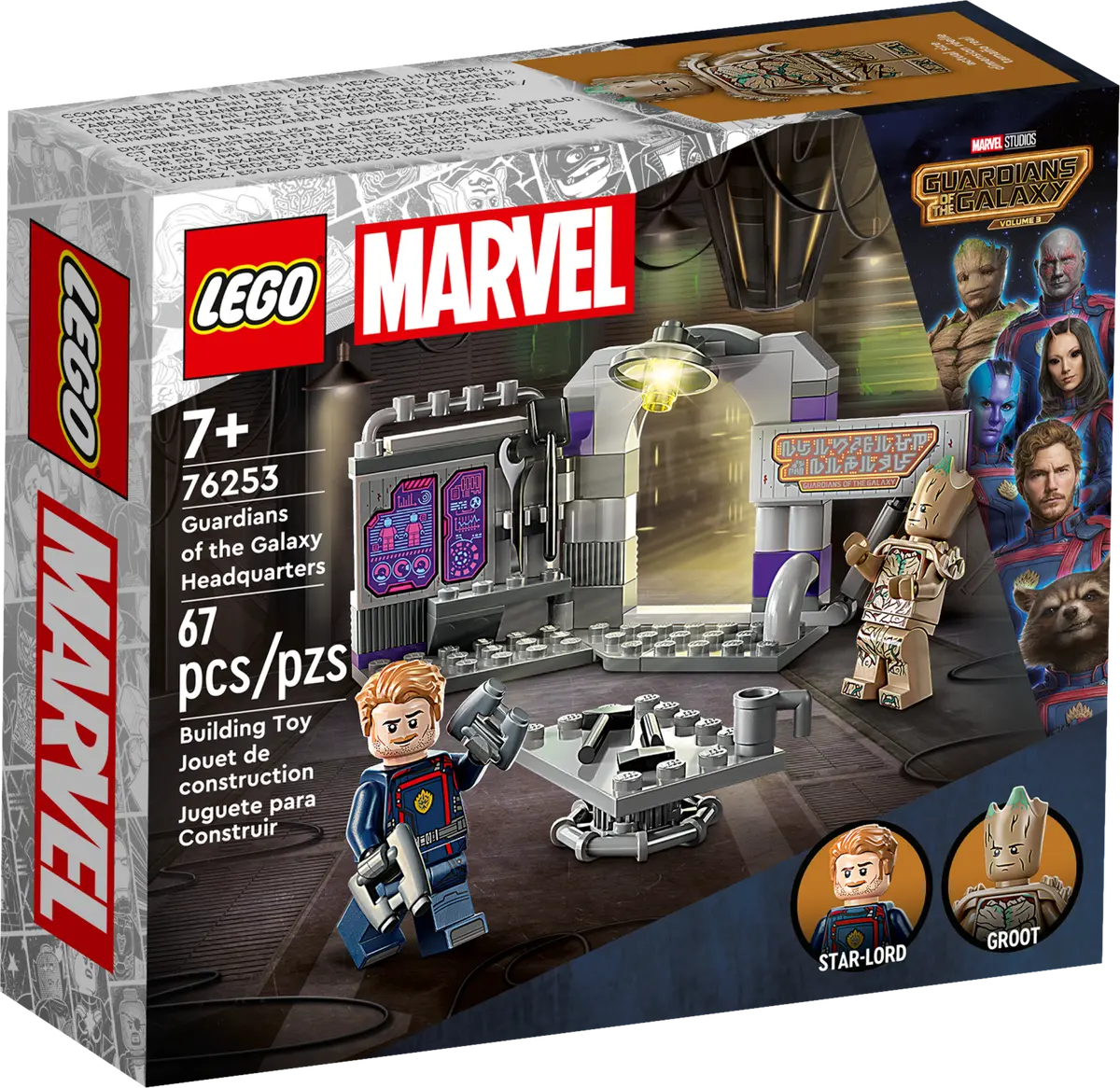 LEGO Super Heroes Marvel Base de los Guardianes de la Galaxia 76253