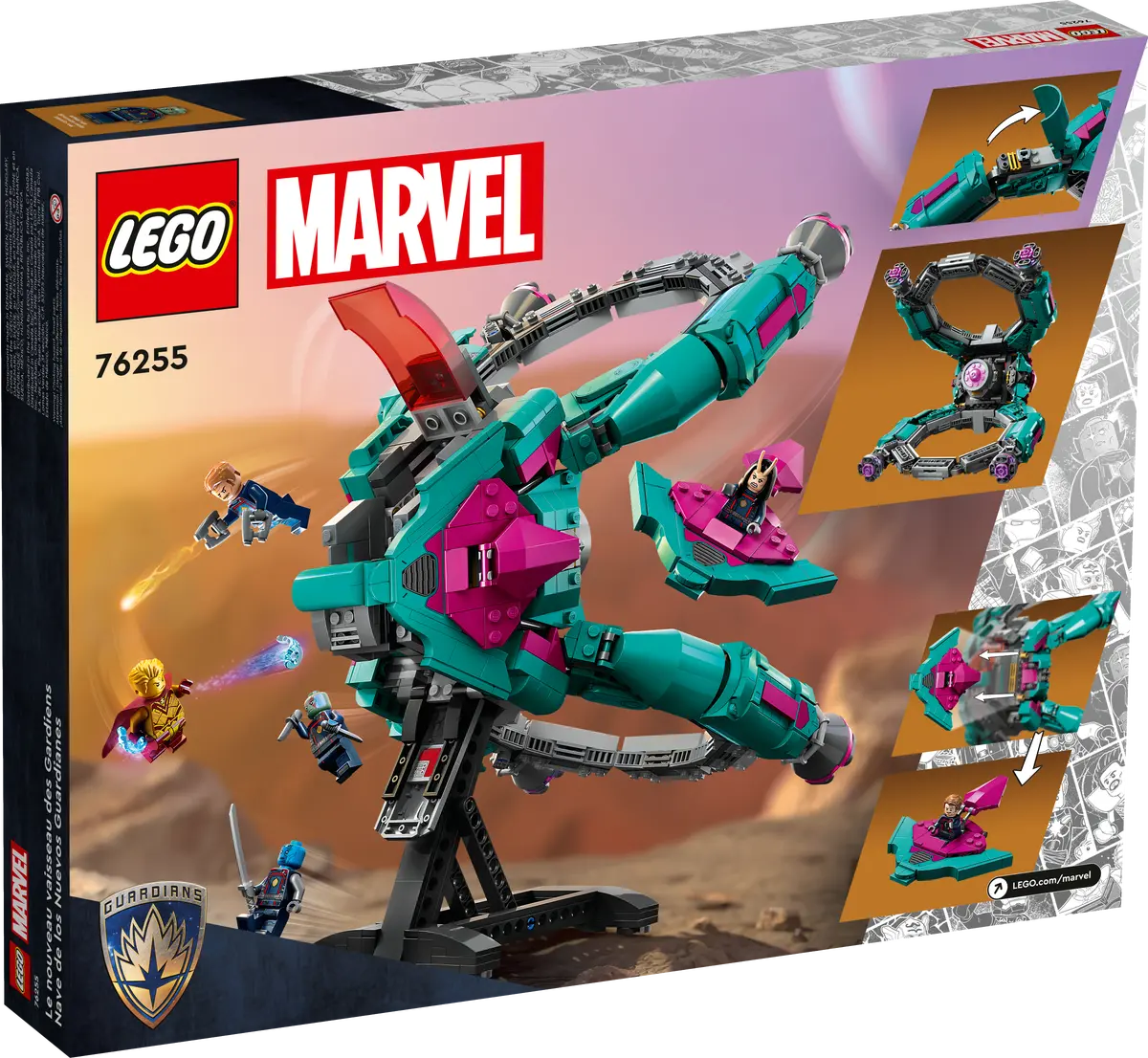 LEGO Super Heroes Nave de los Nuevos Guardianes 76255
