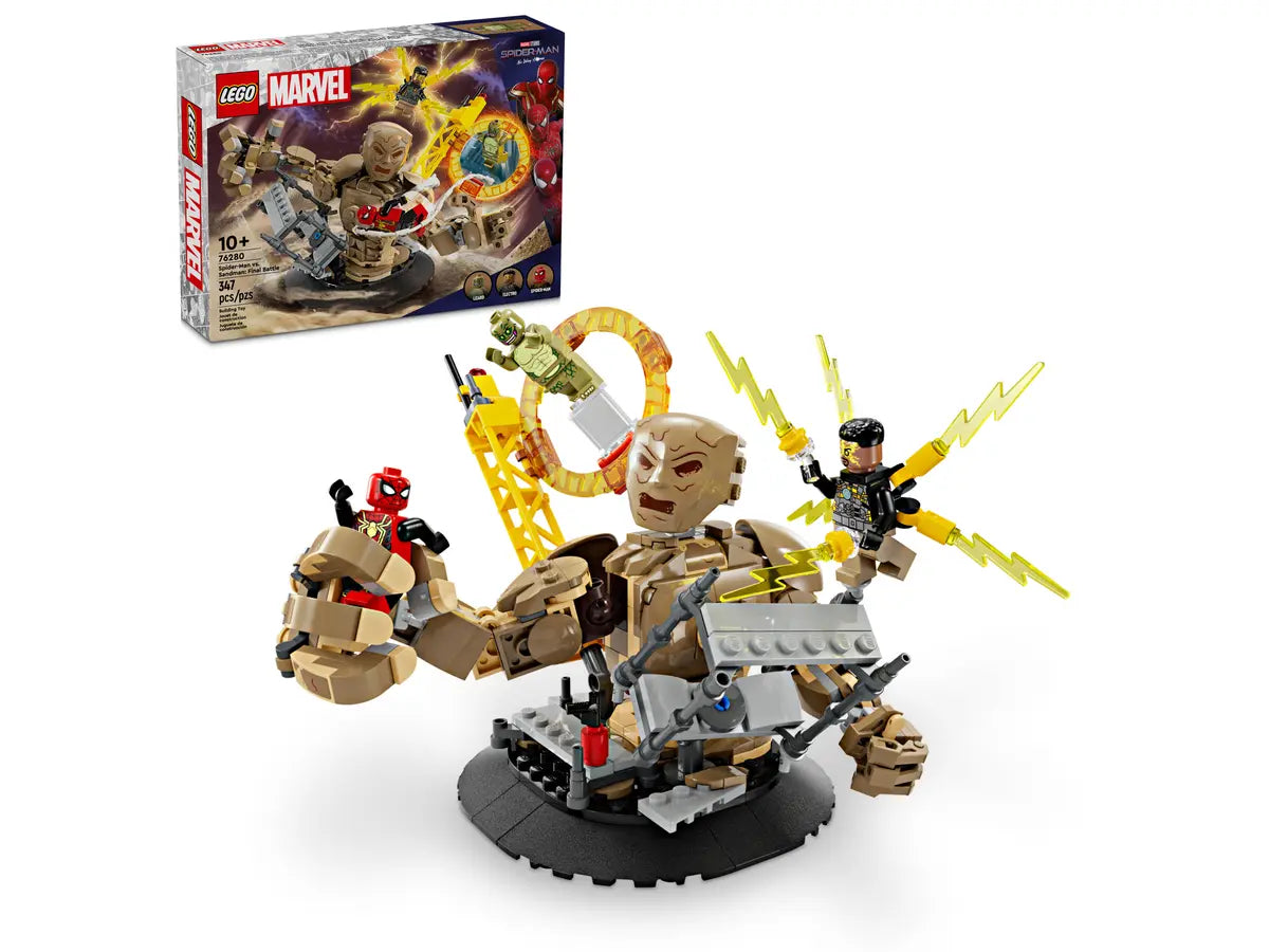 LEGO Super Heroes Marvel Spiderman vs Sandman Batalla Final 76280