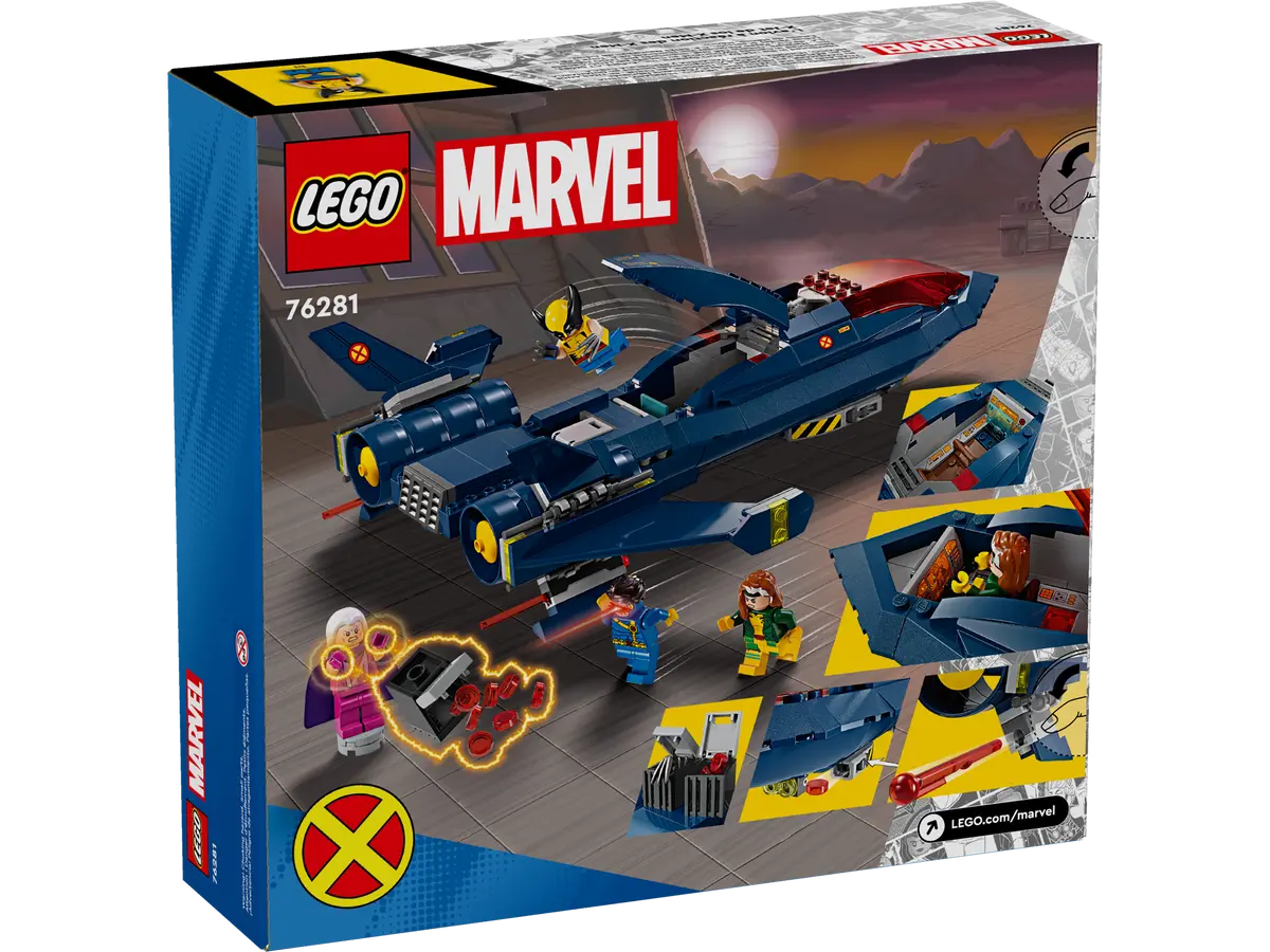 LEGO Super Heroes Marvel X-Jet de los X-Men 76281