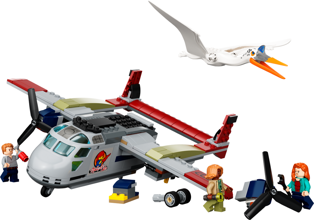 LEGO Jurassic World Emboscada Aerea del Quetzalcoatlus 76947