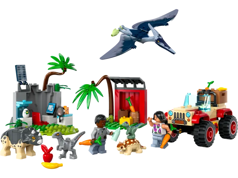 LEGO Jurassic World Centro De Rescate De Dinosaurios Bebe 76963 Distrito Max