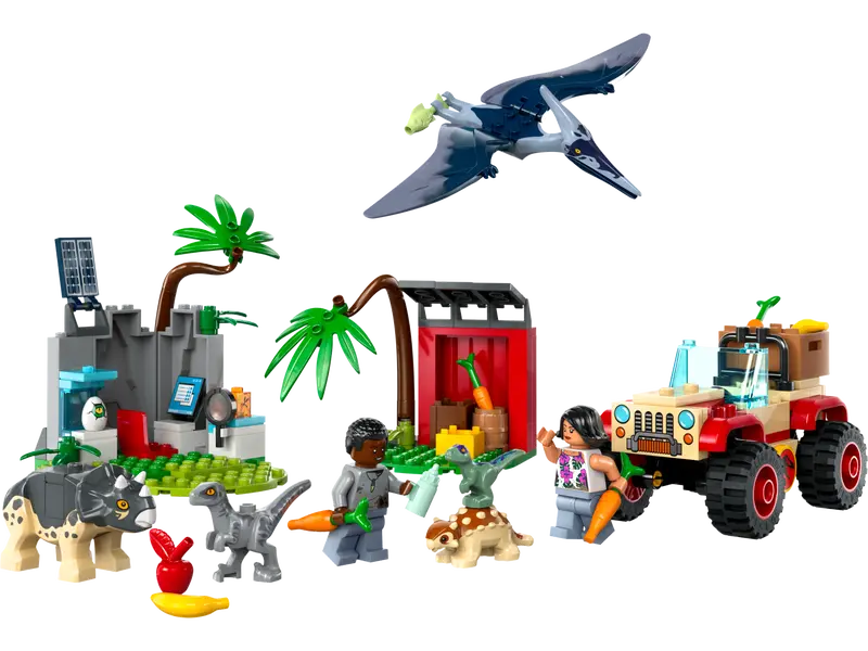 LEGO Jurassic World Centro De Rescate De Dinosaurios Bebe 76963