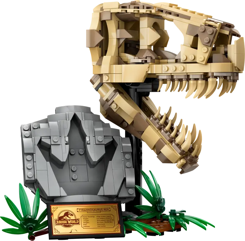 LEGO Jurassic World Fosiles De Dinosaurio Craneo De T Rex 76964