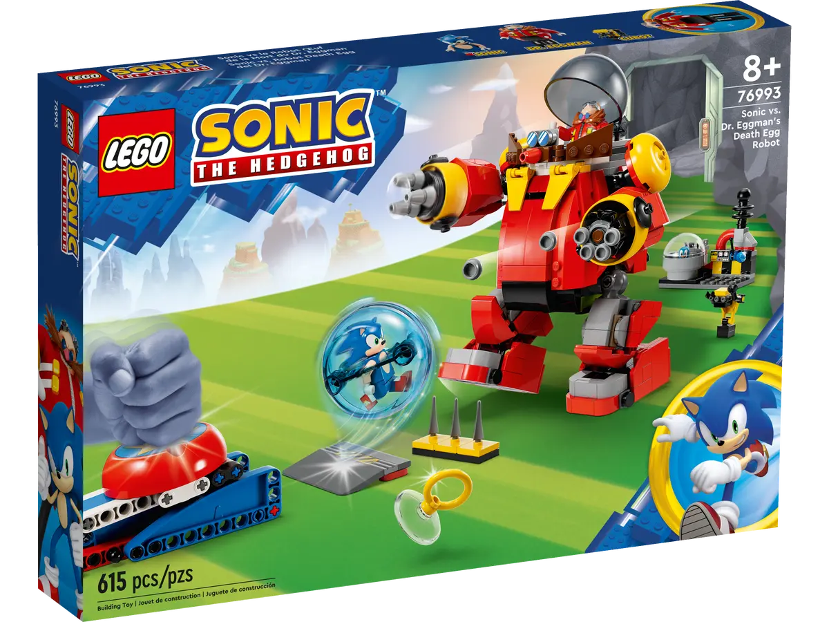 LEGO Sonic Sonic vs Robot Death Egg Del Dr Eggman 76993