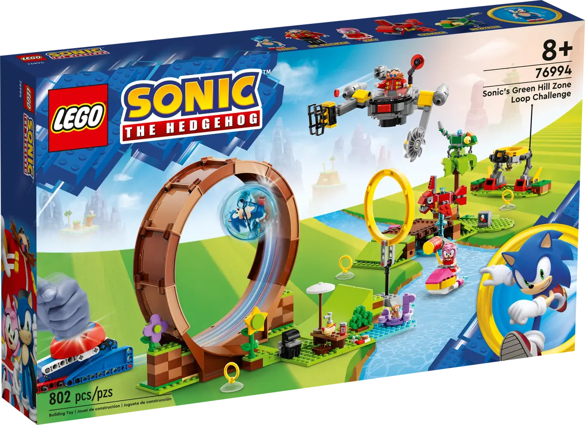 LEGO Sonic Desafio Del Looping De Green Hill Zone 76994