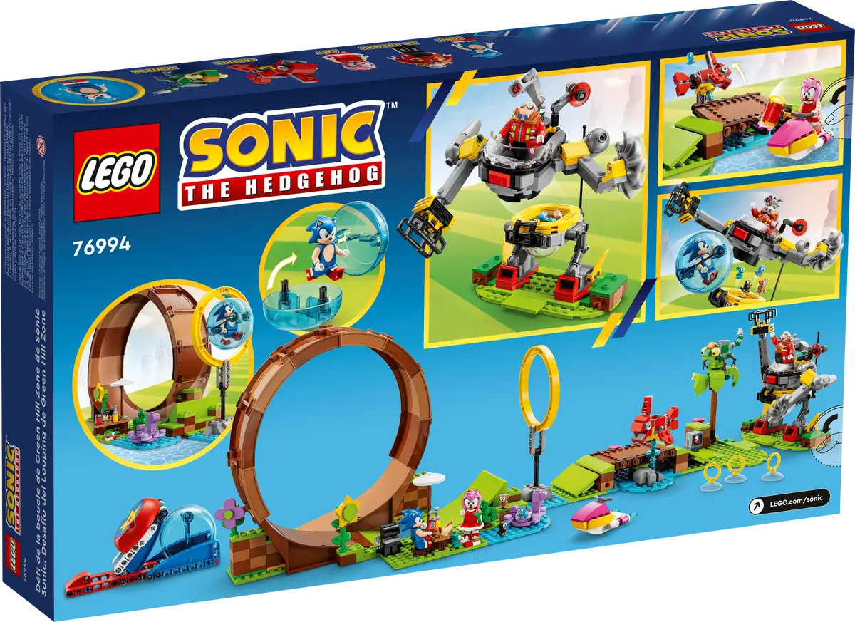 LEGO Sonic Desafio Del Looping De Green Hill Zone 76994