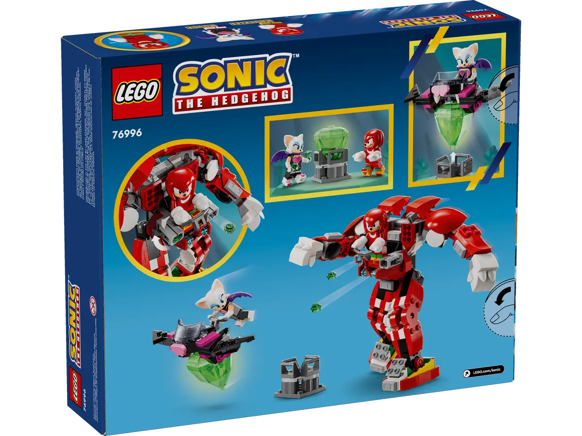 LEGO Sonic Robot Guardian De Knuckles 76996