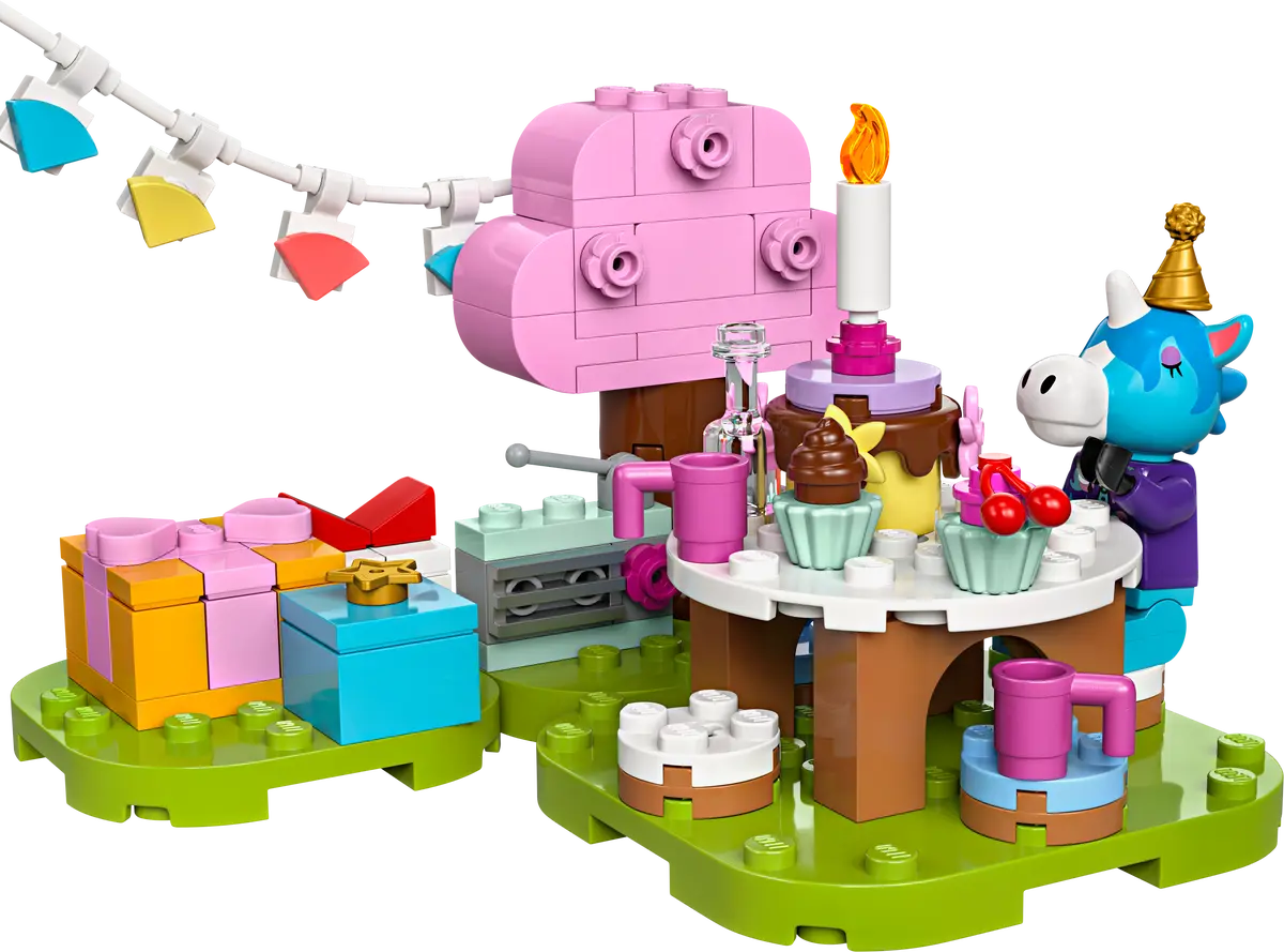 LEGO Animal Crossing Fiesta De Cumplea√±os De Azulino 77046