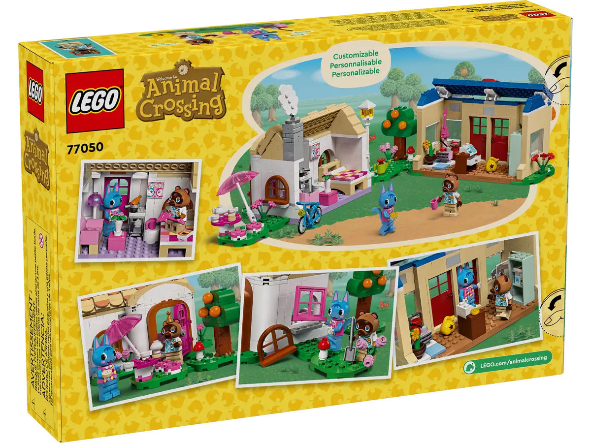 LEGO Animal Crossing MiniNook y casa de Minina 77050