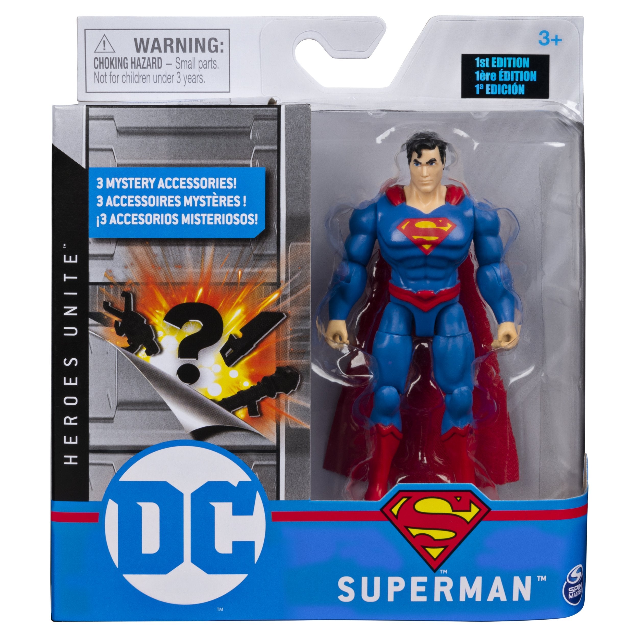 DC: Heroes Unite Figura de Accion Super Man 10 cm
