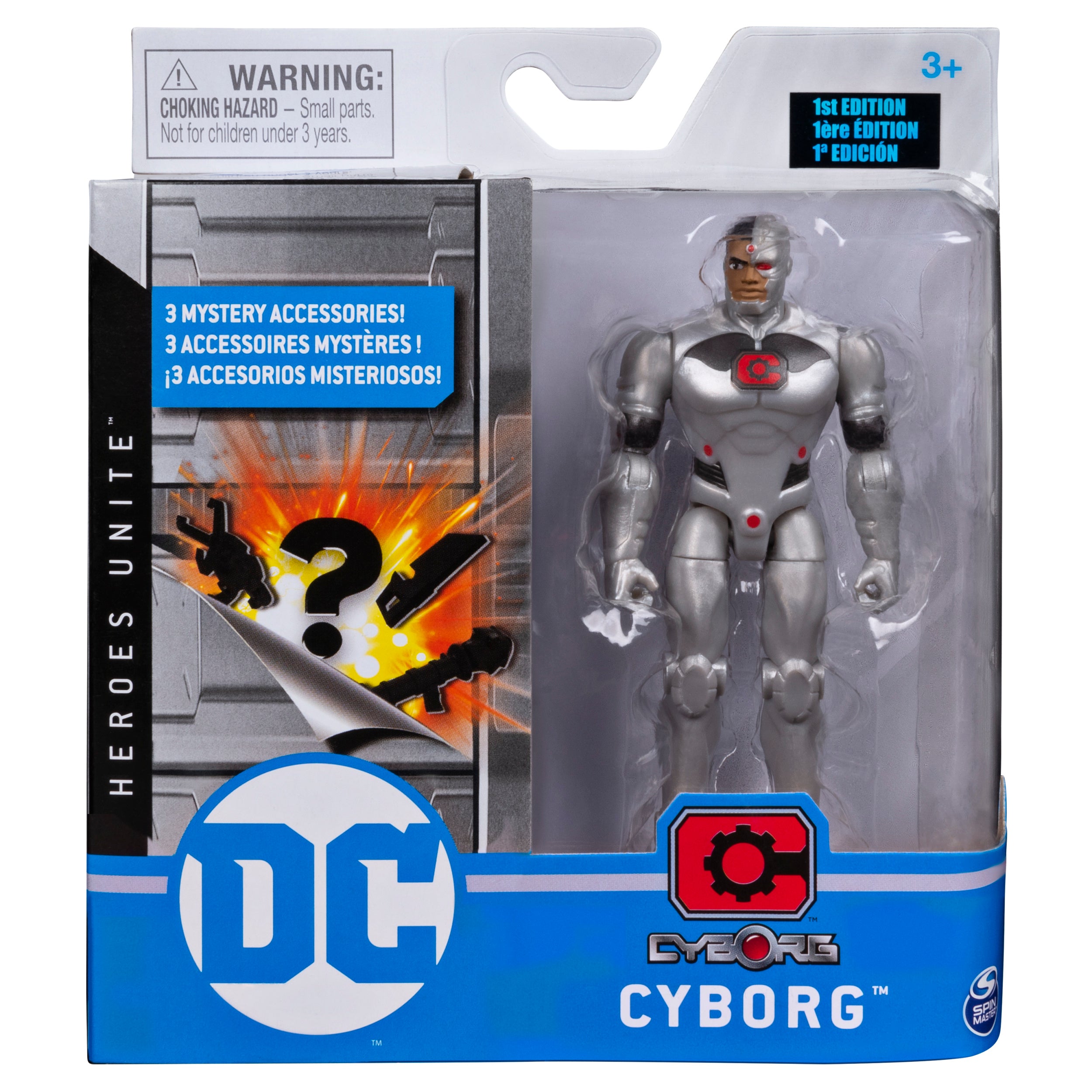 DC: DC Universe Figura de Accion - Cyborg 10 cm