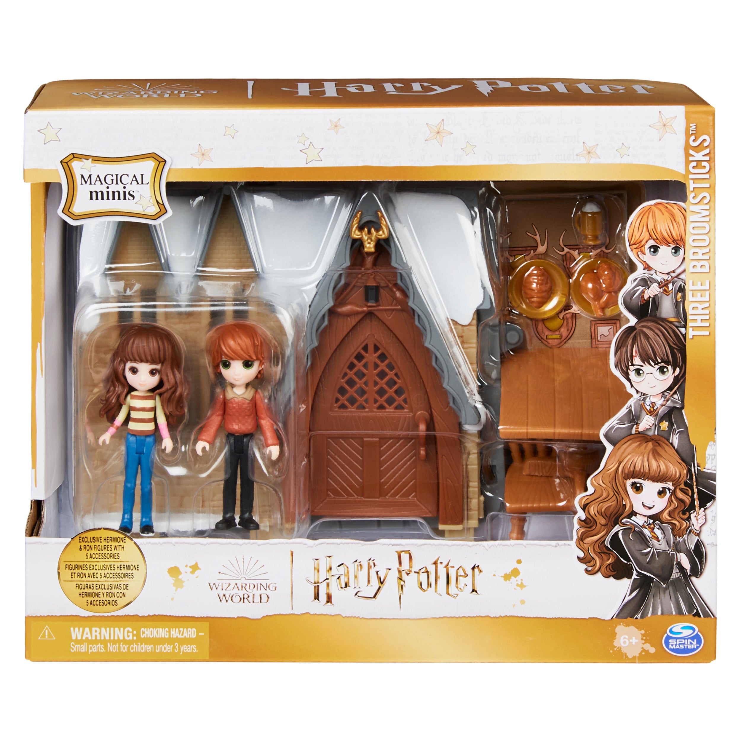 Wizarding World: Harry Potter - Las Tres Escobas Mini Set De Juego