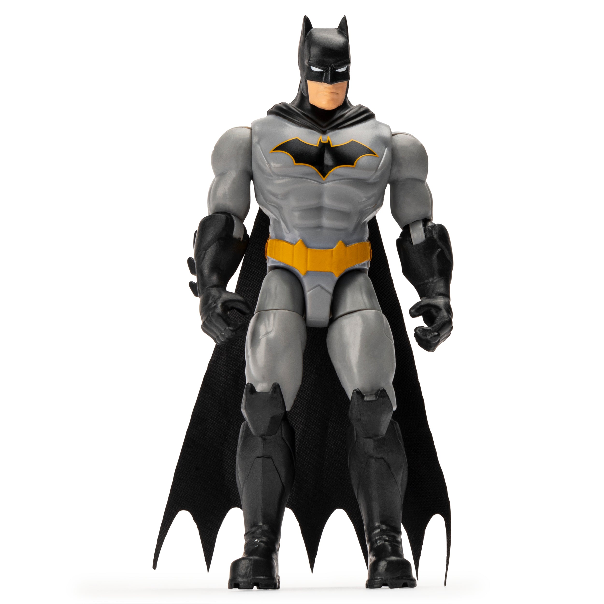 Batman: Batman Figura de Accion 10 cm - Batman Version Traje Gris