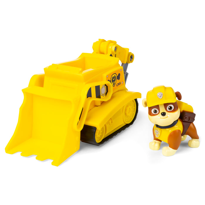 Paw Patrol: Paw Patrol Vehiculo Basico - Rubble Al Rescate