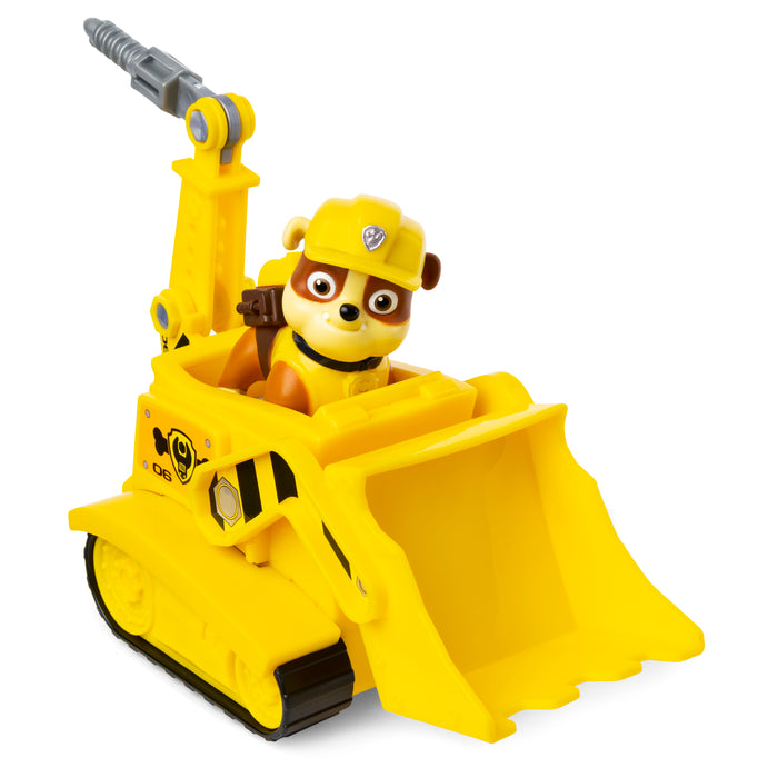Paw Patrol: Paw Patrol Vehiculo Basico - Rubble Al Rescate
