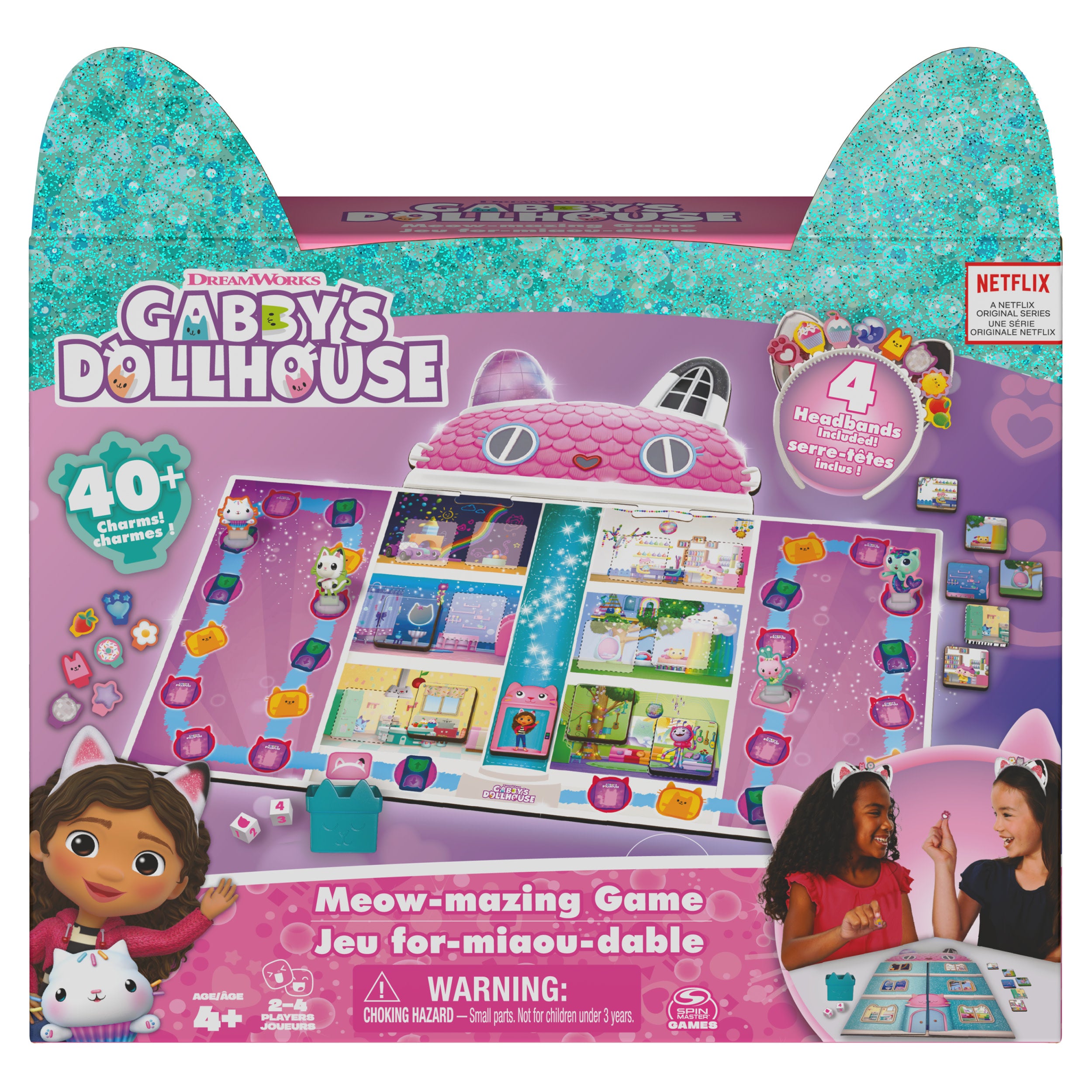 Gabby's Dollhouse juego de figuras de Gabby y sus amigos