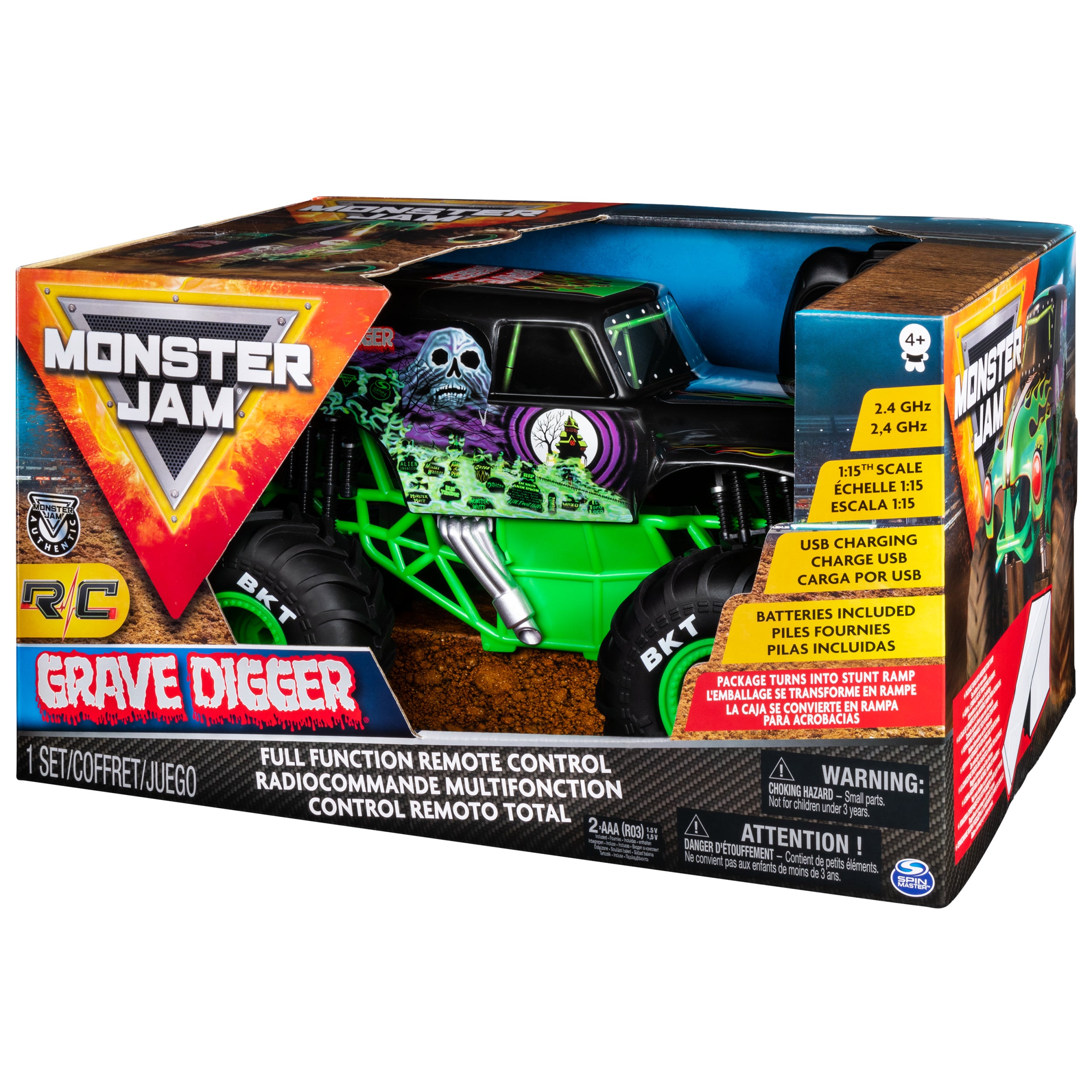 Monster Jam: Grave Digger 1/15 RC