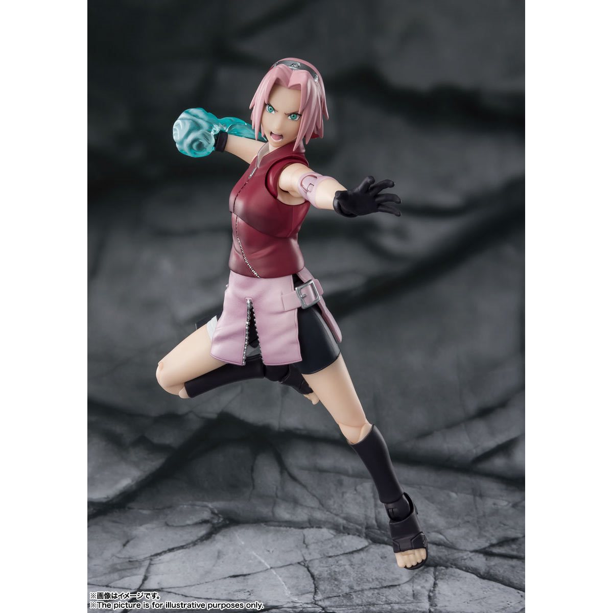 Bandai Tamashii Nations SH Figuarts: Naruto Shippuden - Sakura Haruno Figura de Accion