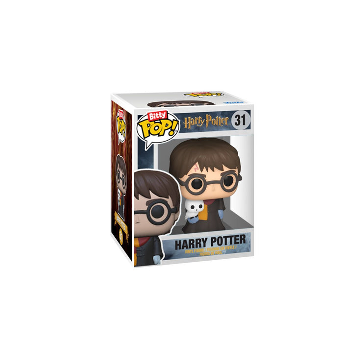 Funko Bitty Pop: Harry Potter - Harry en Tunica con Bufanda 4 Pack