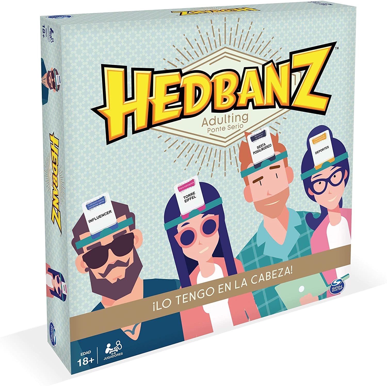 Games: HedBanz Adulting Ponte Serio Juego de Mesa