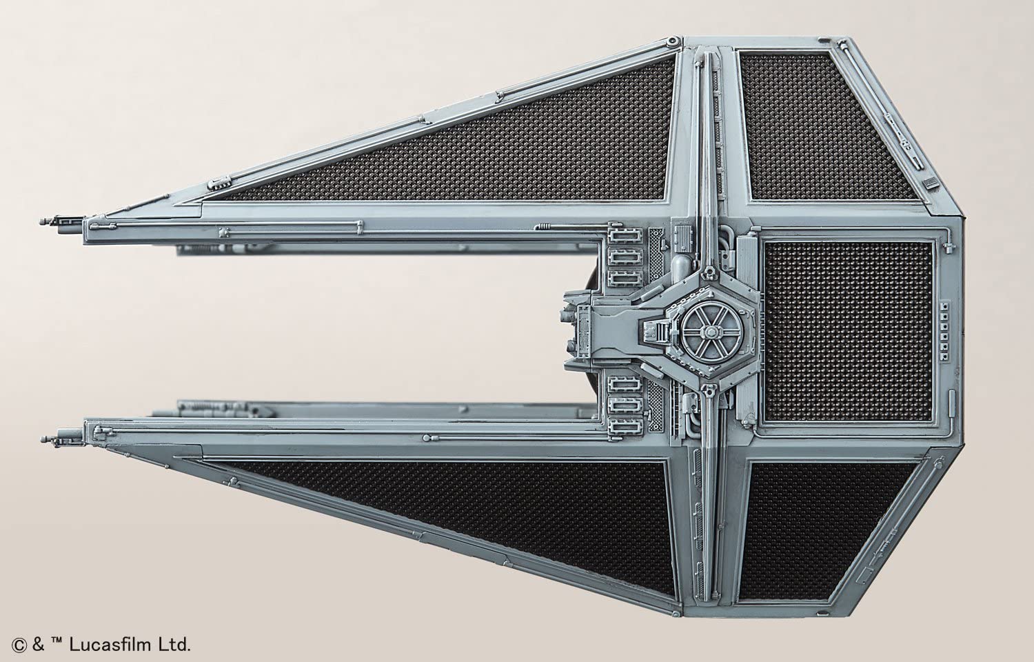 Bandai Hobby Gunpla Model Kit: Star Wars - Caza Estelar TIE Interceptor Escala 1/72 Kit de Plastico