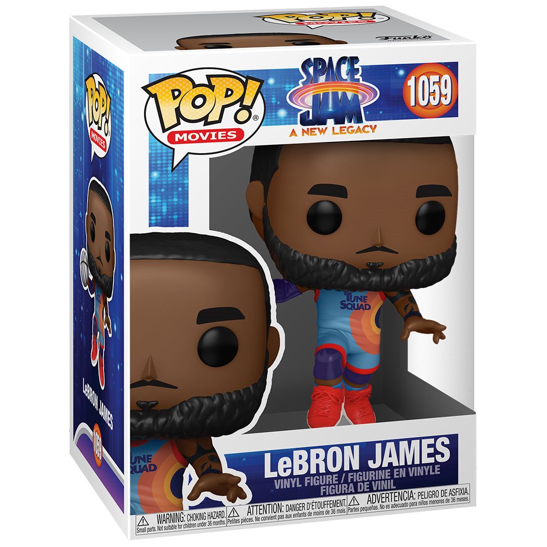 Funko Pop Movies: Space Jam - LeBron James Saltando
