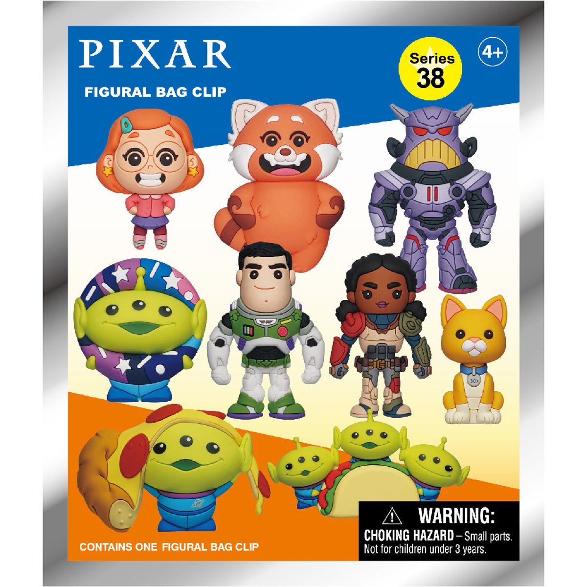 Monogram Llavero 3D para Mochila: Disney - Personajes Pixar Figura Sorpresa Series 38